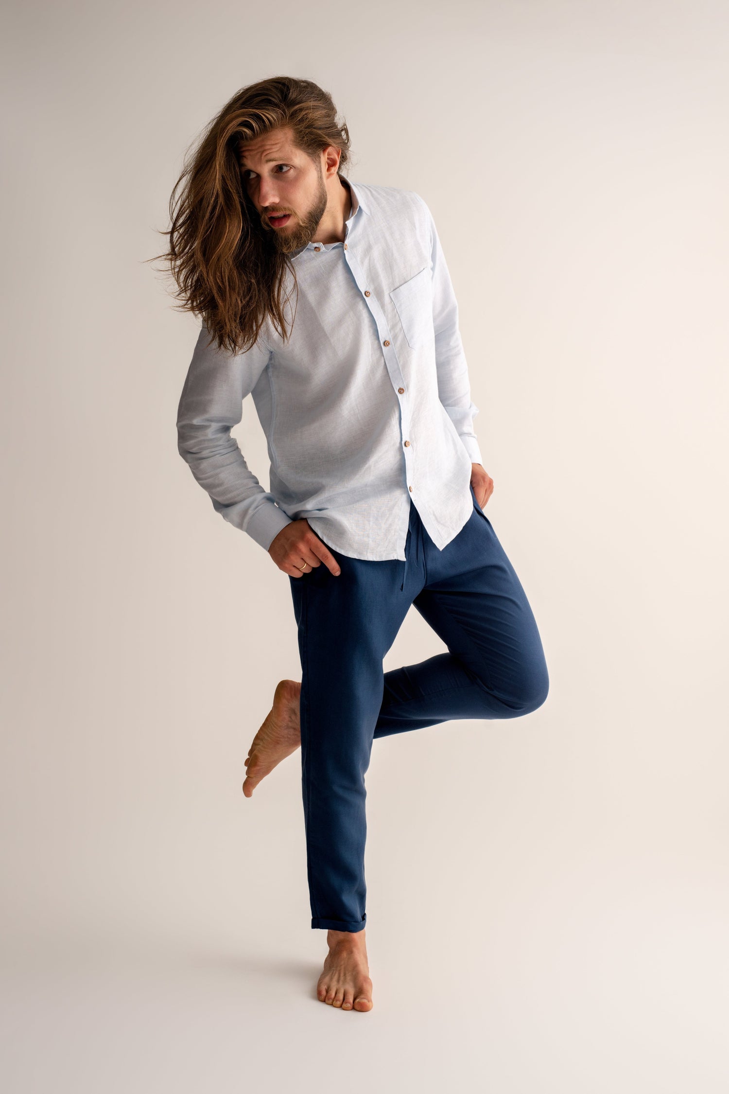 Men - casual hemp collection